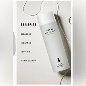 New Verso Micellar Water 6.7 Oz no box